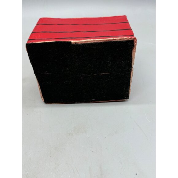 Handmade Snoopy Ceramic Doghouse Cookie Jar With Holiday Light Design red READ - Picture 7 of 8